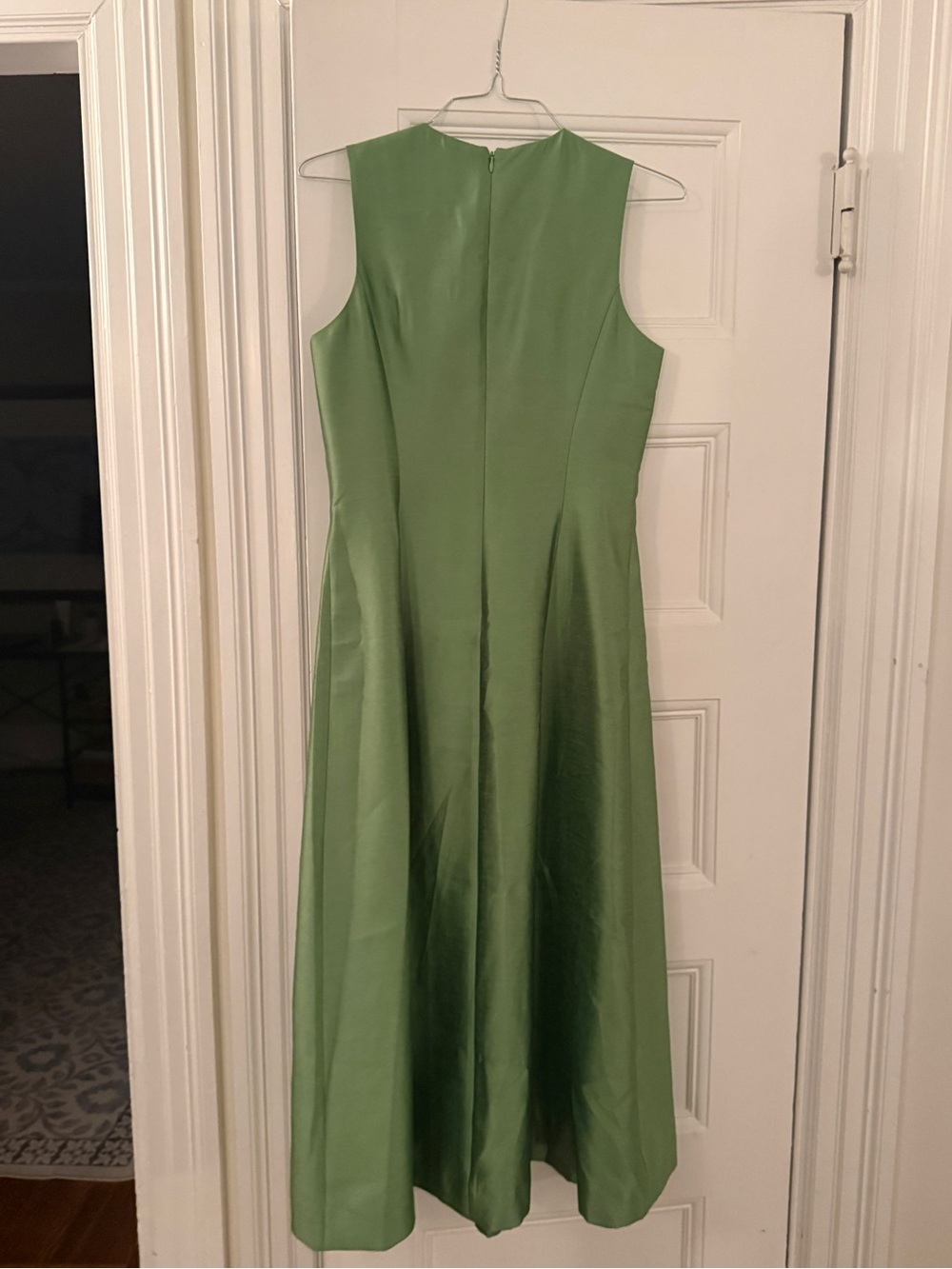 Tuckernuck Sleeveless Green A-Line Dress with Flap Pockets - Picture 3 of 3